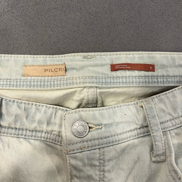 NWT. Anthropologie PILCRO MID-RISE SLIM BOYFRIEND JEANS size 31 regular - Picture 9 of 9